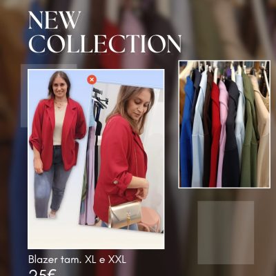 Blazer Fluído com Manga Arregaçada