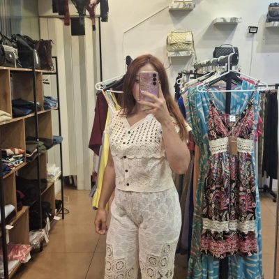 Conjunto Ibiza Renda & Crochê